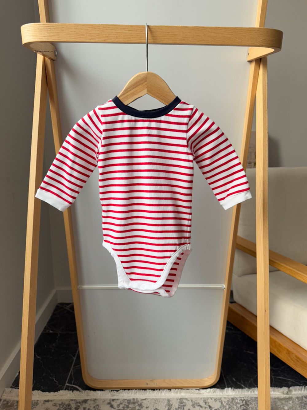 Хлопковый боди-слип Jacadi, 62