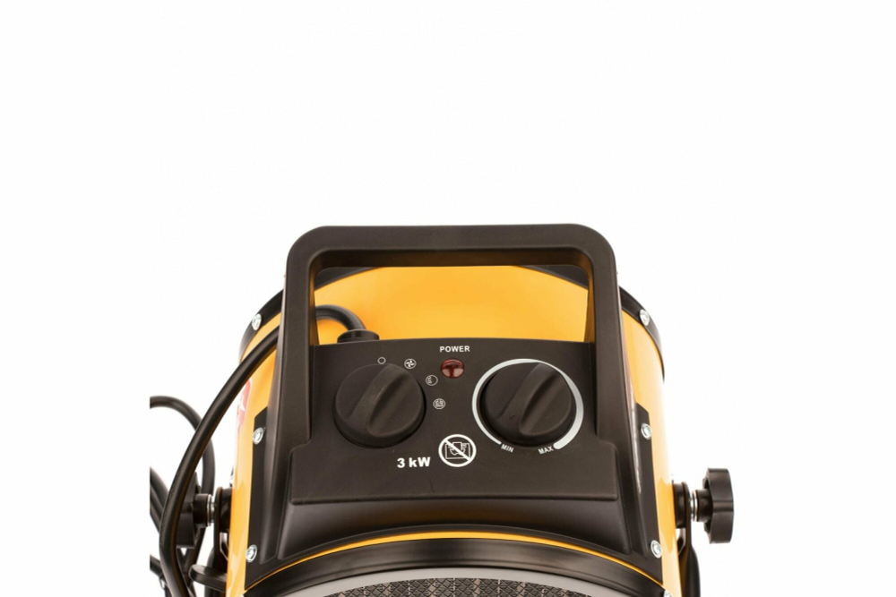 Тепловая пушка, керамический нагреватель (тепловентилятор) DHC 3-150, 220 В, 0,025/1,5/3 кВт, DENZEL 96431