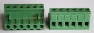 Клеммник мама угловой 2EDGK-5.0-06P-14 5,0мм