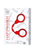 Наручники Штучки-дрючки красные 33 см