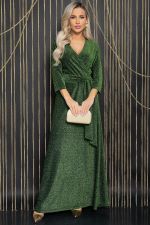 Платье Сияющий выход (зеленое) П12043 LT Collection (Акция)