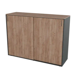 Тумба-купе высокая Prego office 1600х400х1200 ПОТКВ