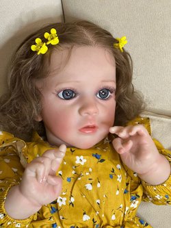 Кукла Реборн мягконабивная 60см в пакете (FA-507)