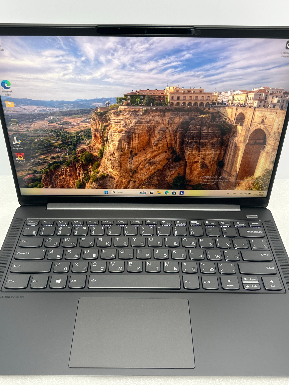 Ноутбук Lenovo IdeaPad 5 Pro Gen 6 (82L3002ERK) 14"/Intel Core i7-1165G7/16GB/SSD 1024GB/Intel Iris Xe Graphics/2880*1800/IPS 90Hz/DOS/Подсветка кл-ры: LED/Чёрный. Состояние: A1