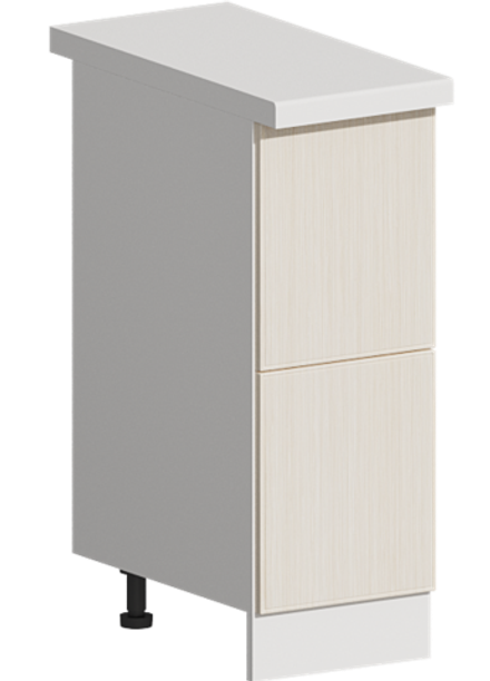 Кухня Модуль ШН2Я 300 Графит / Дуб крафт