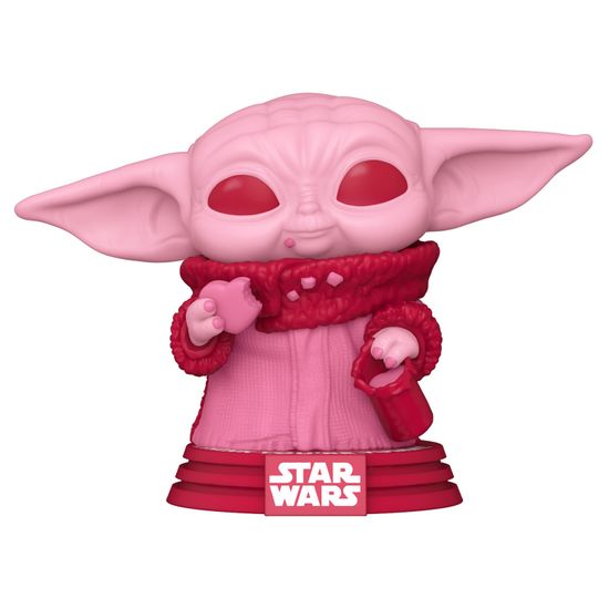 Фигурка Funko POP! Bobble Star Wars Valentines Grogu with Cookies (493) 60124