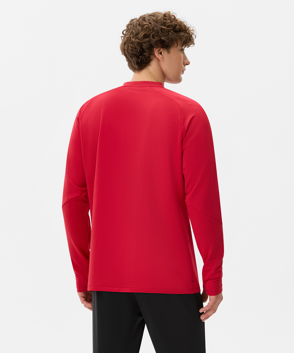 Джемпер тренировочный JÖGEL PREMIER PerFormDRY Training 1/4 Zip Top, красный