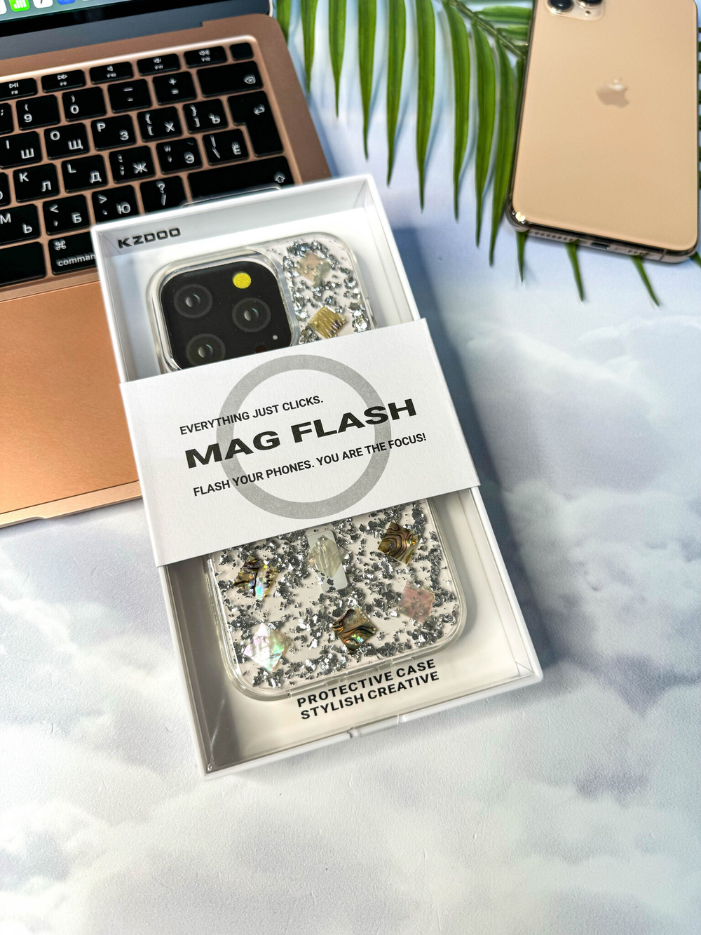 Чехол для IPhone 15Pro KZDOO Mag Flash