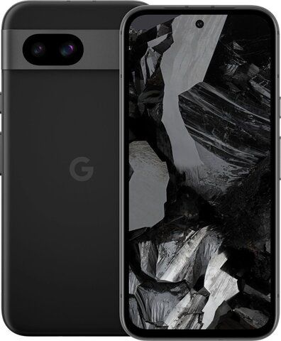 Смартфон Google Pixel 8a 8/128 ГБ Obsidian, черный (USA, Global)