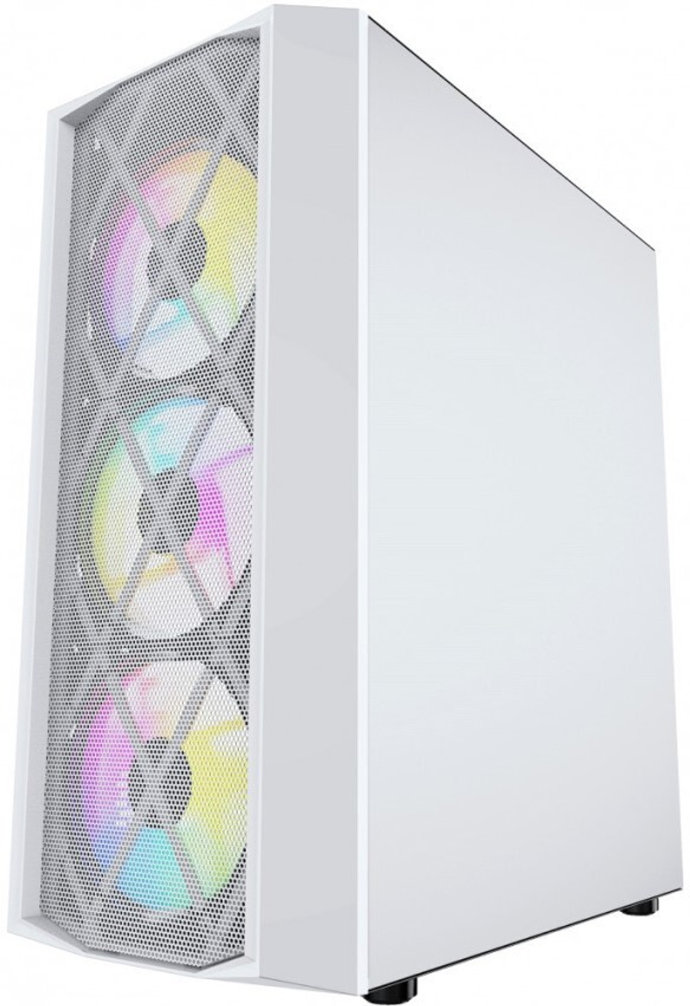 Корпус ATX Powercase Rhombus X4 White