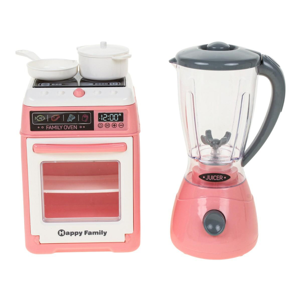 Набор Блендер, печь, с аксесс. свет/звук, коробка LS8288C