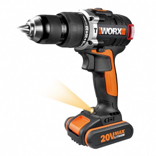 Дрель аккумуляторная WORX WX354 20V 2,0Ач кейс