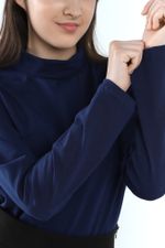 Джемпер для девочки Скул-3 Виотекс ТЁМНО-СИНИЙ