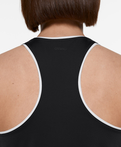 Oysho Майка из высокотехнологичной ткани с кантом, черный