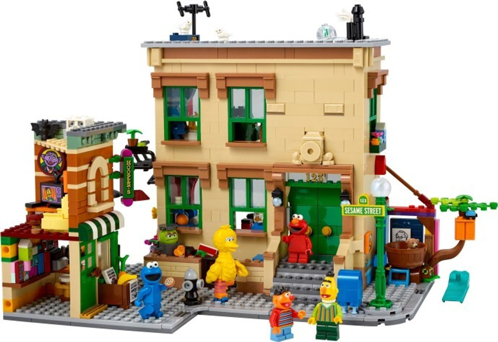 Конструктор LEGO 21324 123 Улица Сезам