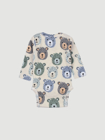 Боди Mjölk Grizzly Bears с длинным рукавом, уценка