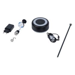 ULM-D950 3W-3000-6500K-DIM IP54 BLACK Светильник настольный светодиодный беспроводной. Встроенный аккумулятор 2200mAh. Диммер. Черный. TM Uniel