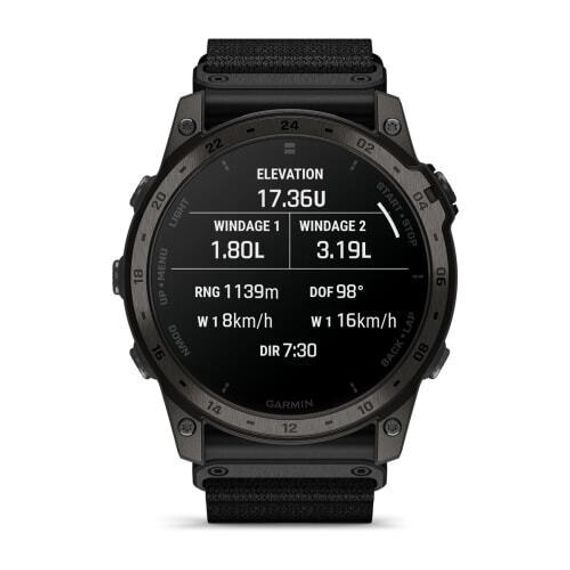 Garmin Tactix 7 AMOLED — тактические часы с ярким дисплеем и нейлоновым ремешком