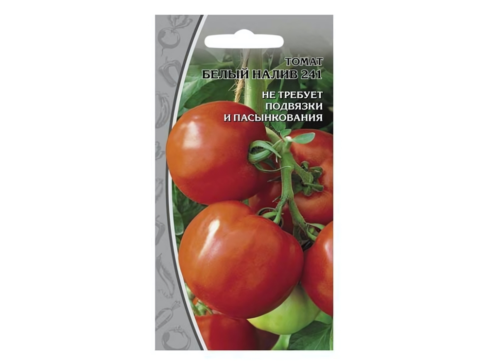 ТОМАТ Белый налив 241 раннеспелый (0,1г) Цв.пак (10шт)
