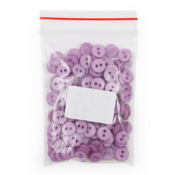 Пуговицы 2 прокола 14L=9 мм, (Purple (фиолетовый)), NE74, 144 шт