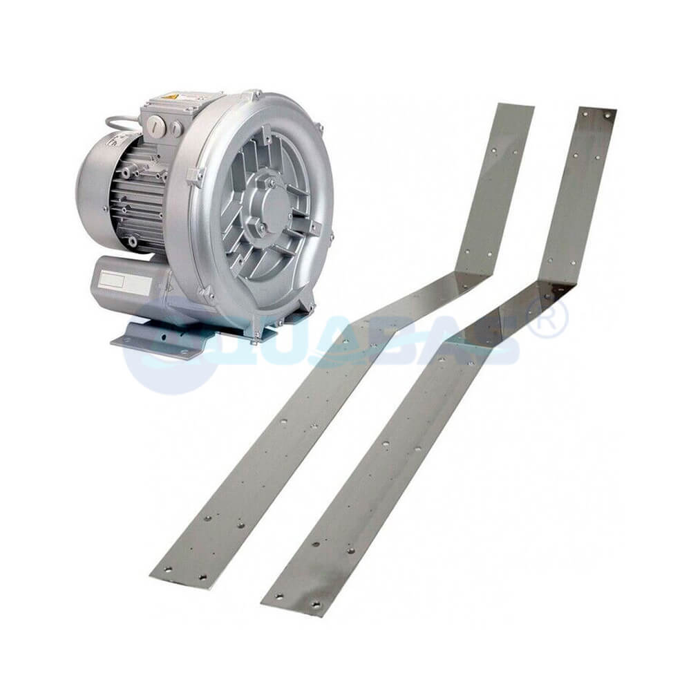 Лежак аэромассажный однополосный Hugo Lahme +сопло AISI 316 +возд. компрессор 1,1кВт 400В (8750020)