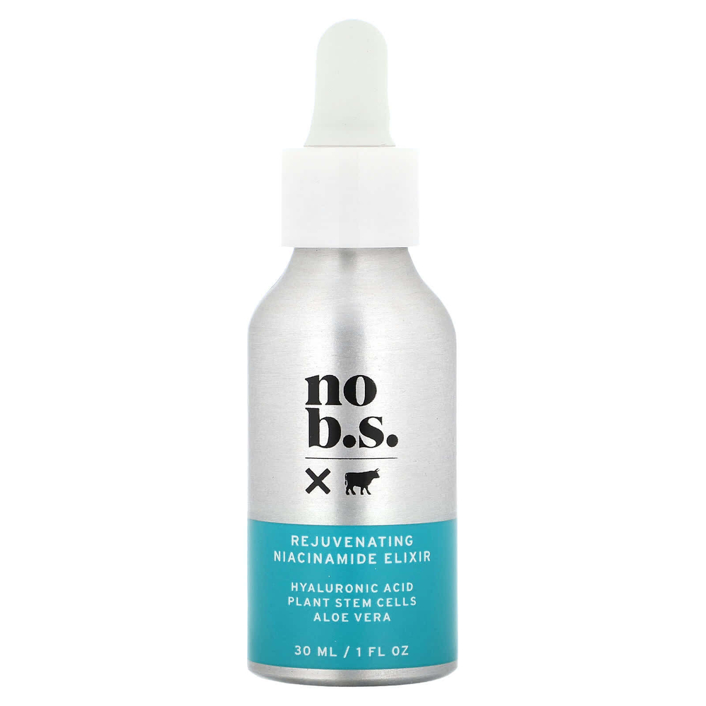 No BS Skincare, омолаживающий никотинамидный эликсир, 30 мл (1 жидк. унция)