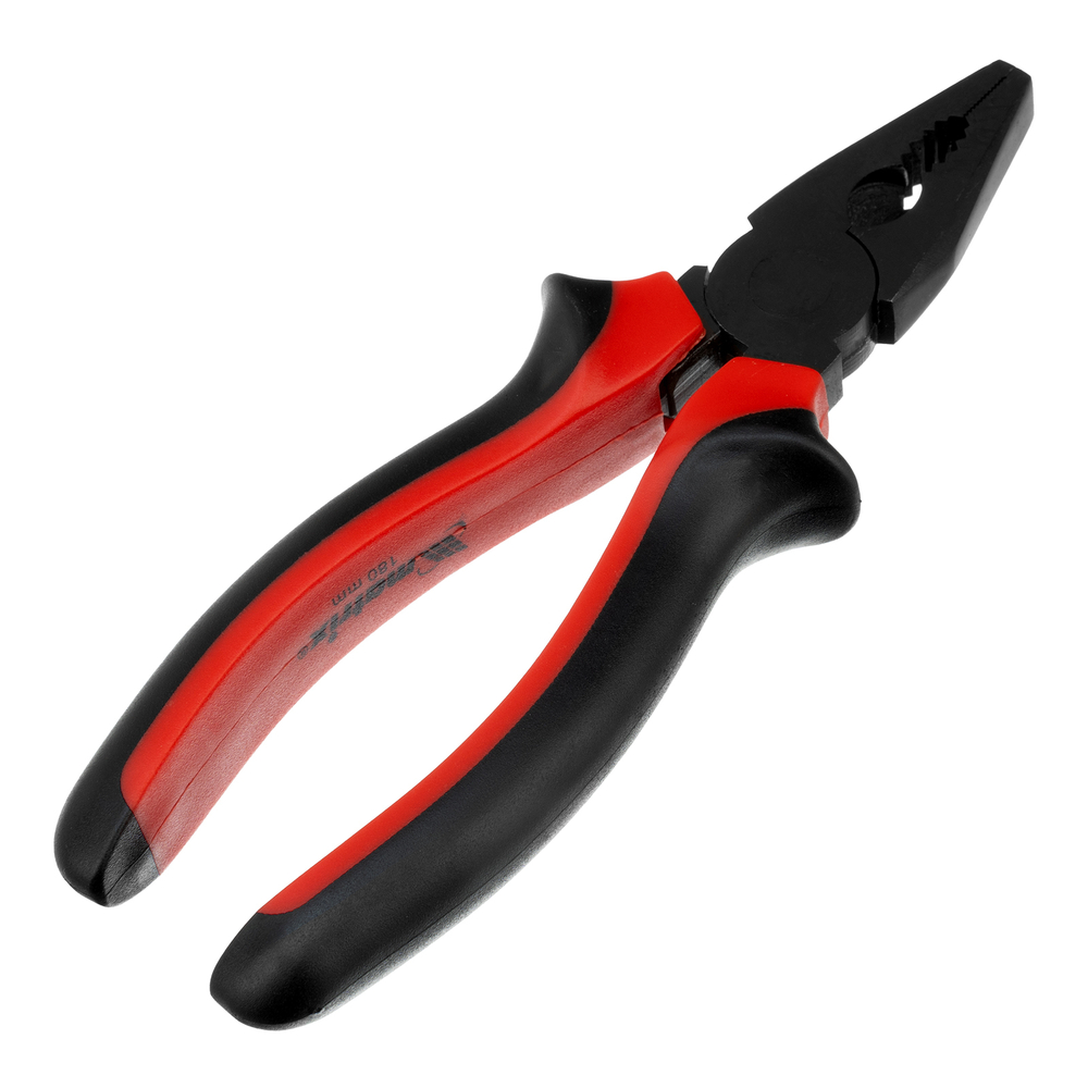 Плоскогубцы комбинированные Black Nickel, 180 мм, двухкомпонентные рукоятки Matrix 16980