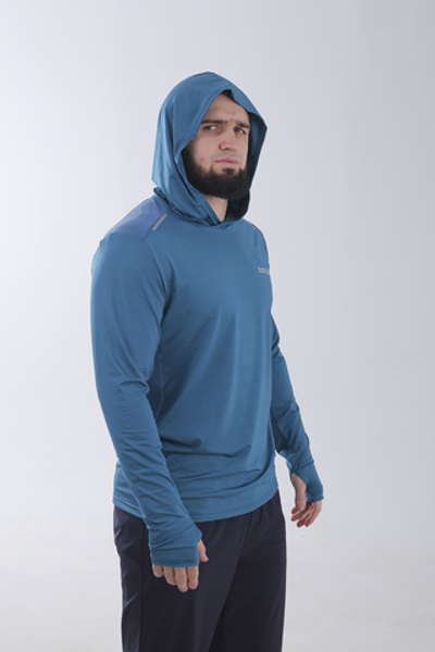 Лонгслив с капюшоном Rage navy арт. HY26504