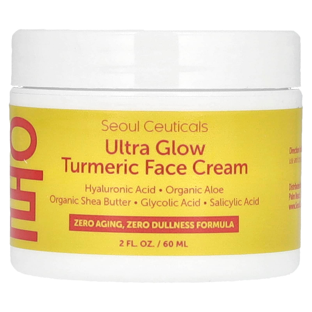 SeoulCeuticals, крем для лица с куркумой, для сияния кожи, 60 мл (2 жидк. унции)