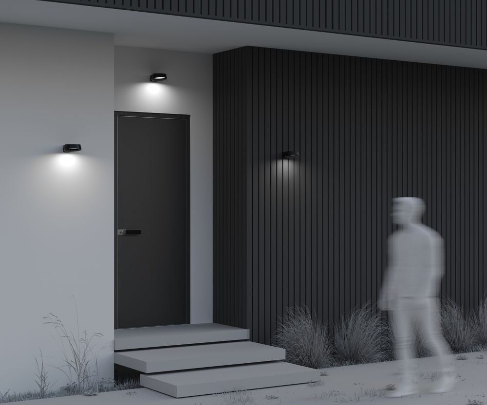 Уличный настенный светодиодный светильник Maytoni   O443WL-L12GF3K