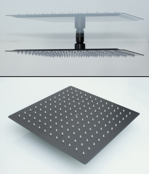 Лейка тропическая  30х30 КВАДРАТ (ГРАФИТ)  ViEiR (10/1шт)