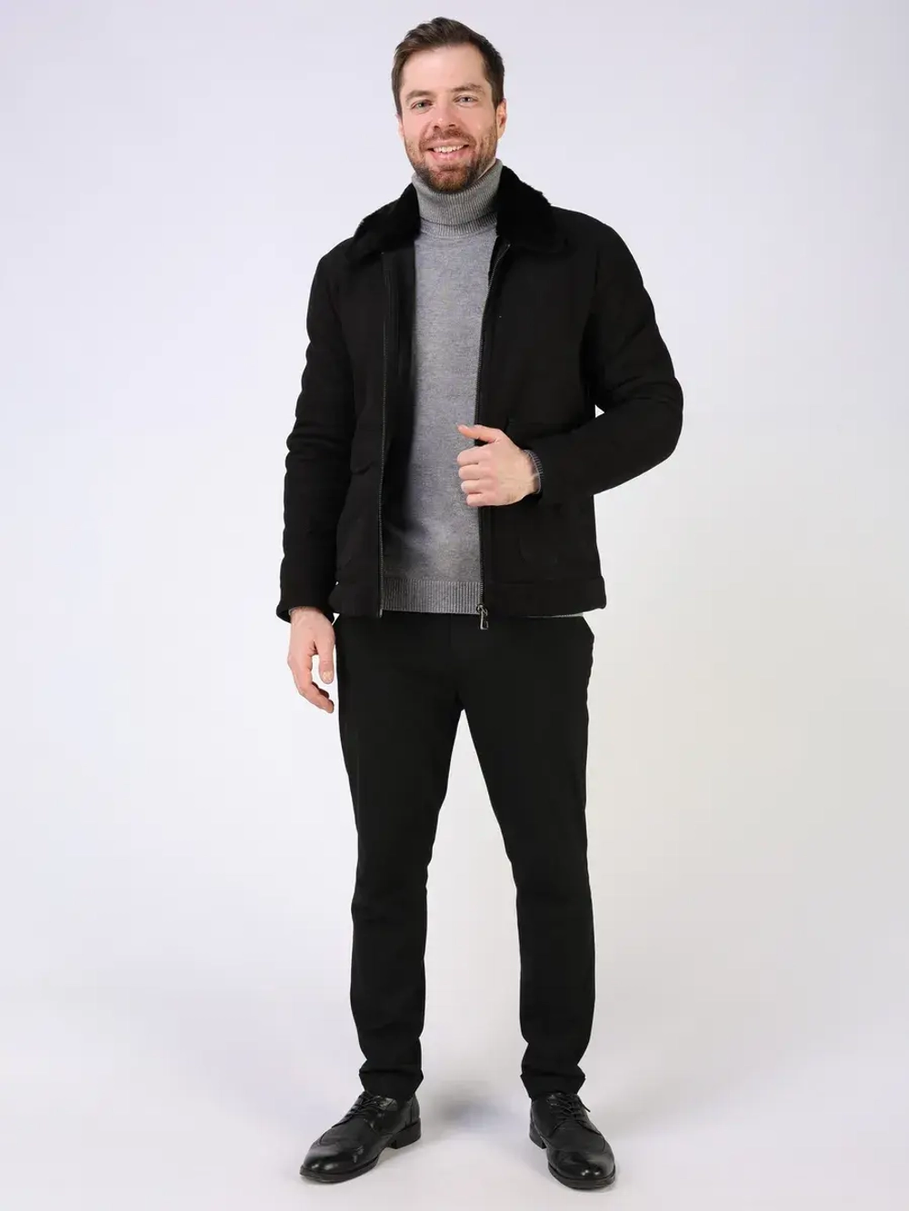 Дубленка зимняя натуральная