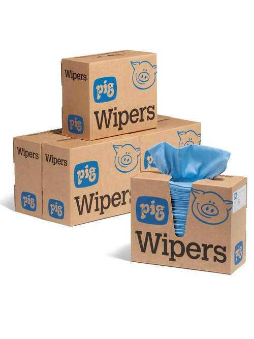 Универсальные абсорбирующие салфетки PR70, 9.6" x 16", 750 шт, голубые