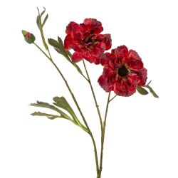 GAEM Цветок искусственный "Анемон", L20 W10 H22 см