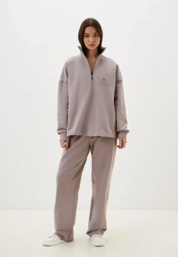 Свободные брюки из футера с начёсом