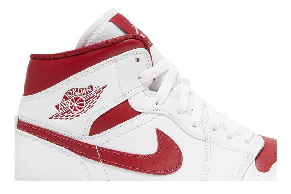 Кроссовки Jordan Air Jordan 1 Mid "Reverse Chicago" (Женская размерная сетка)