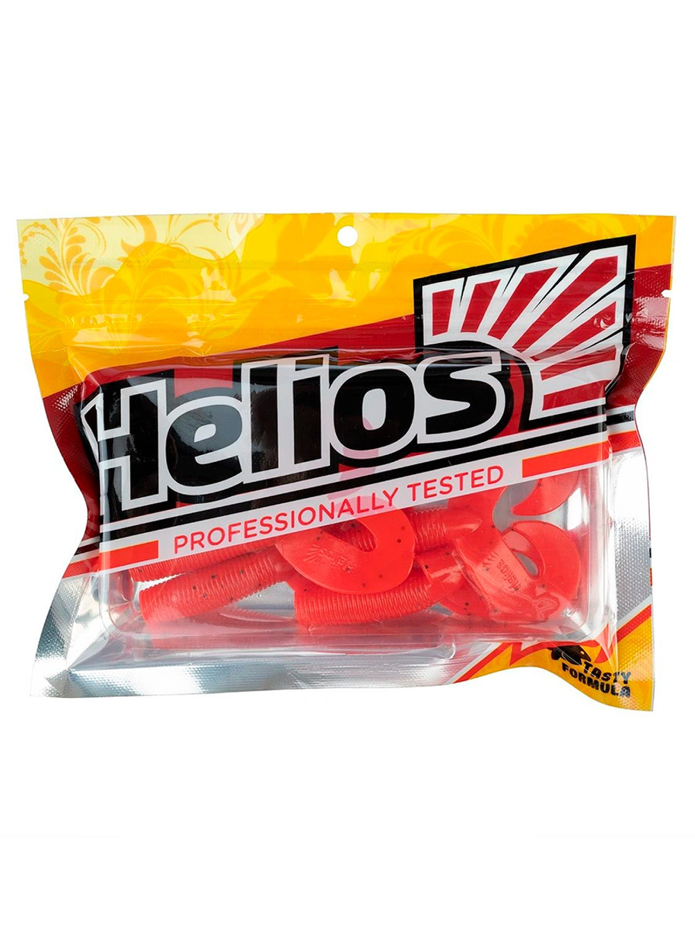Твистер Helios Credo Double Tail 2,95"/7,5 см Cola 7шт. (HS-12-045)