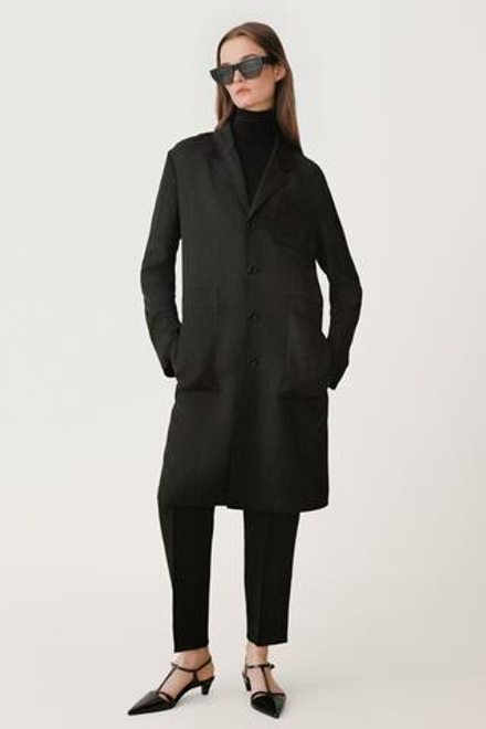 ZARA БРЮКИ ИЗ СМЕСОВОГО ЛЬНА — 50TH ANNIVERSARY, ЧЕРНЫЙ