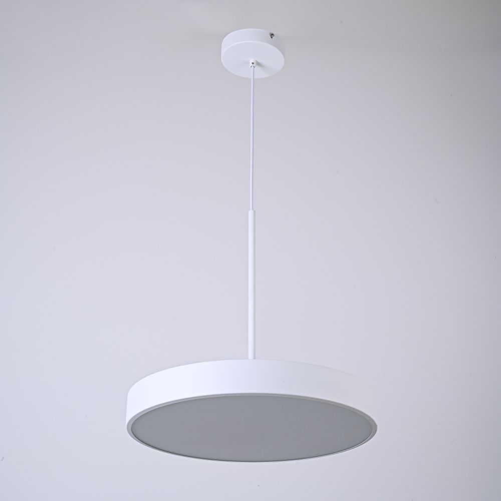 Подвесной светильник TURNA ONE D40 White by ImperiumLoft