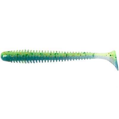 Силиконовая приманка Keitech Swing Impact 2.0" #EA17T Midnight Chart Back