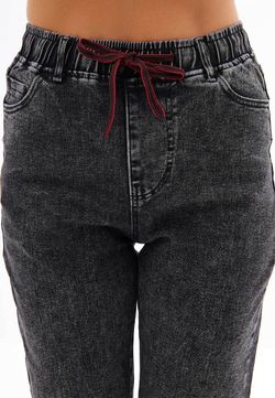 Джинсы на резинке больших размеров