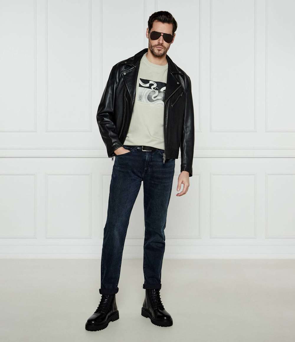 Джинсы RE.MAINE BOSS ORANGE - темно-синий(50532541)