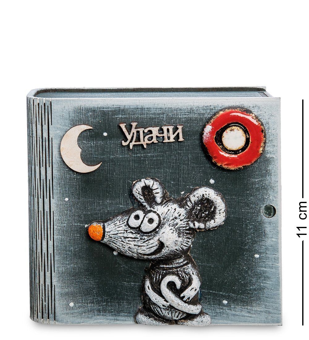 KK-627 Шкатулка «Мышонок» шамот