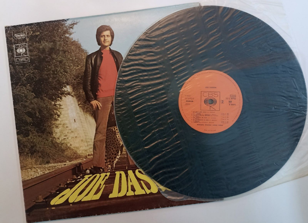 Винтажная виниловая пластинка Joe Dassin (Holland 1970)