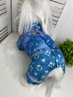 Зимний комбинезон для собак одежда для мелких пород