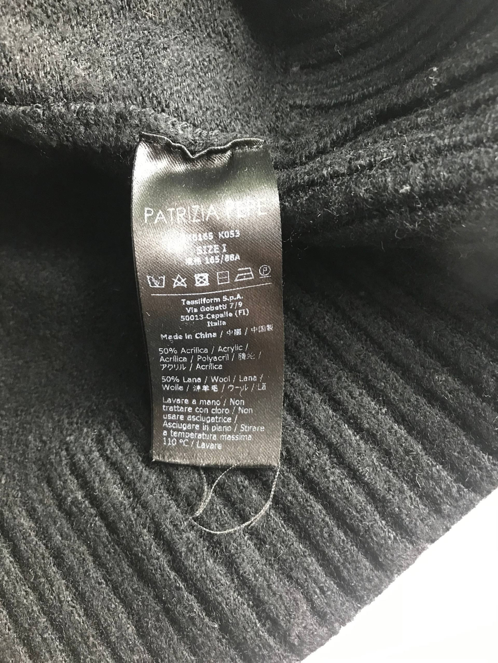 Джемпер Patrizia Pepe повседневный, маркировка 1, визуально на 40/42 размер