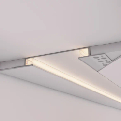 Профиль FANTOM-W75-DUAL-2000 WHITE (Arlight, Алюминий) 039946