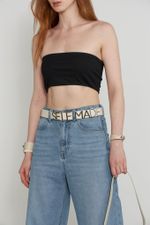 ШИРОКИЙ РЕМЕНЬ НА КОБУРНЫХ КНОПКАХ SELFMADE MILK