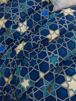 Простынь Сказка "Мозаика" 150х215 см, перкаль