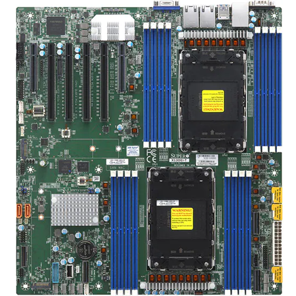 Серверная материнская плата SuperMicro X13DEI-T-B